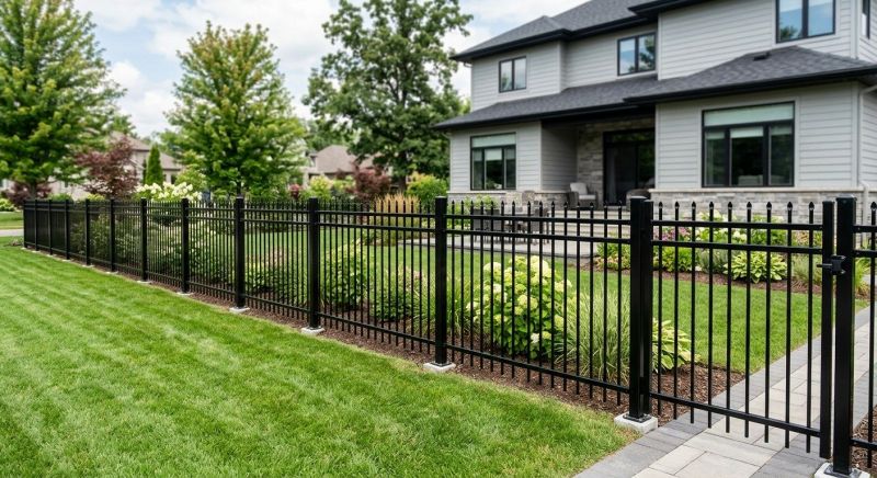 Aluminum Fence Replacement in Kansas City, MO