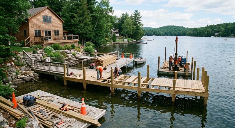 Boat Dock Construction in Olathe, KS