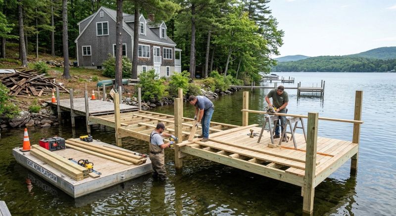 Boat Dock Construction in Alpharetta, GA