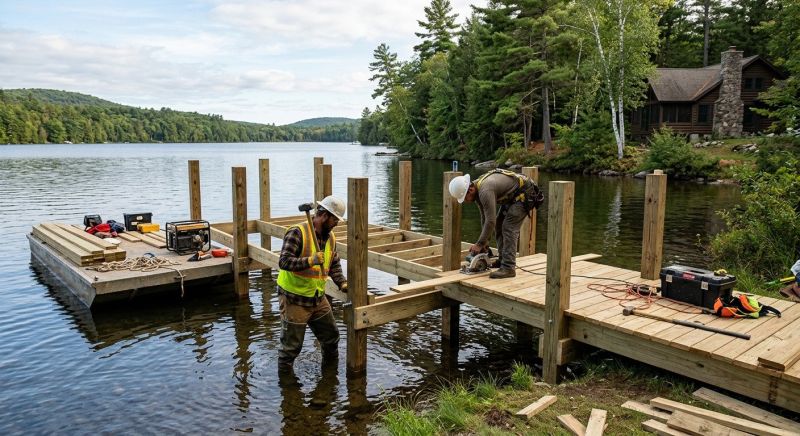 Boat Dock Installation in Kansas City, KS
