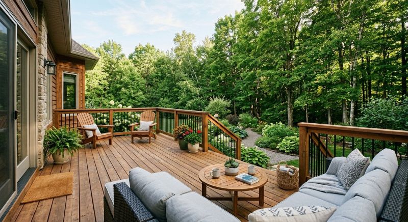 Hardwood Deck Installation in Redmond, WA