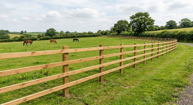 Paddock Fence Installation in Sacramento, CA