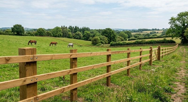 Paddock Fence Installation in South Houston, TX